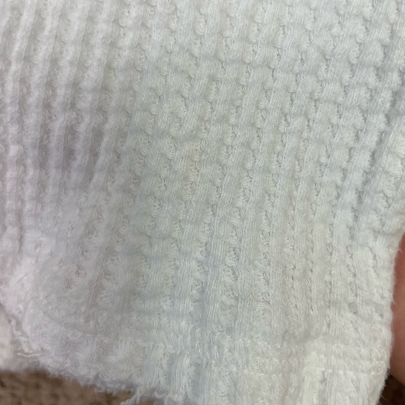 Sundance Lets Chat By The Fire White Long Sleeve - Picture 6 of 7